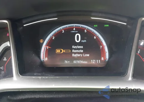 2020 Honda Civic Sport из США, поврежденный, VIN 2HGFC2E89LH559057